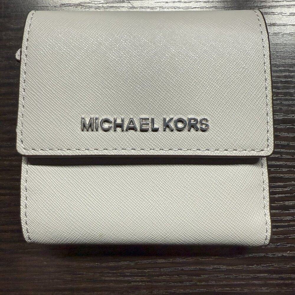 Michael Kors Jet Set Travel Small Card Case Carryall Wallet